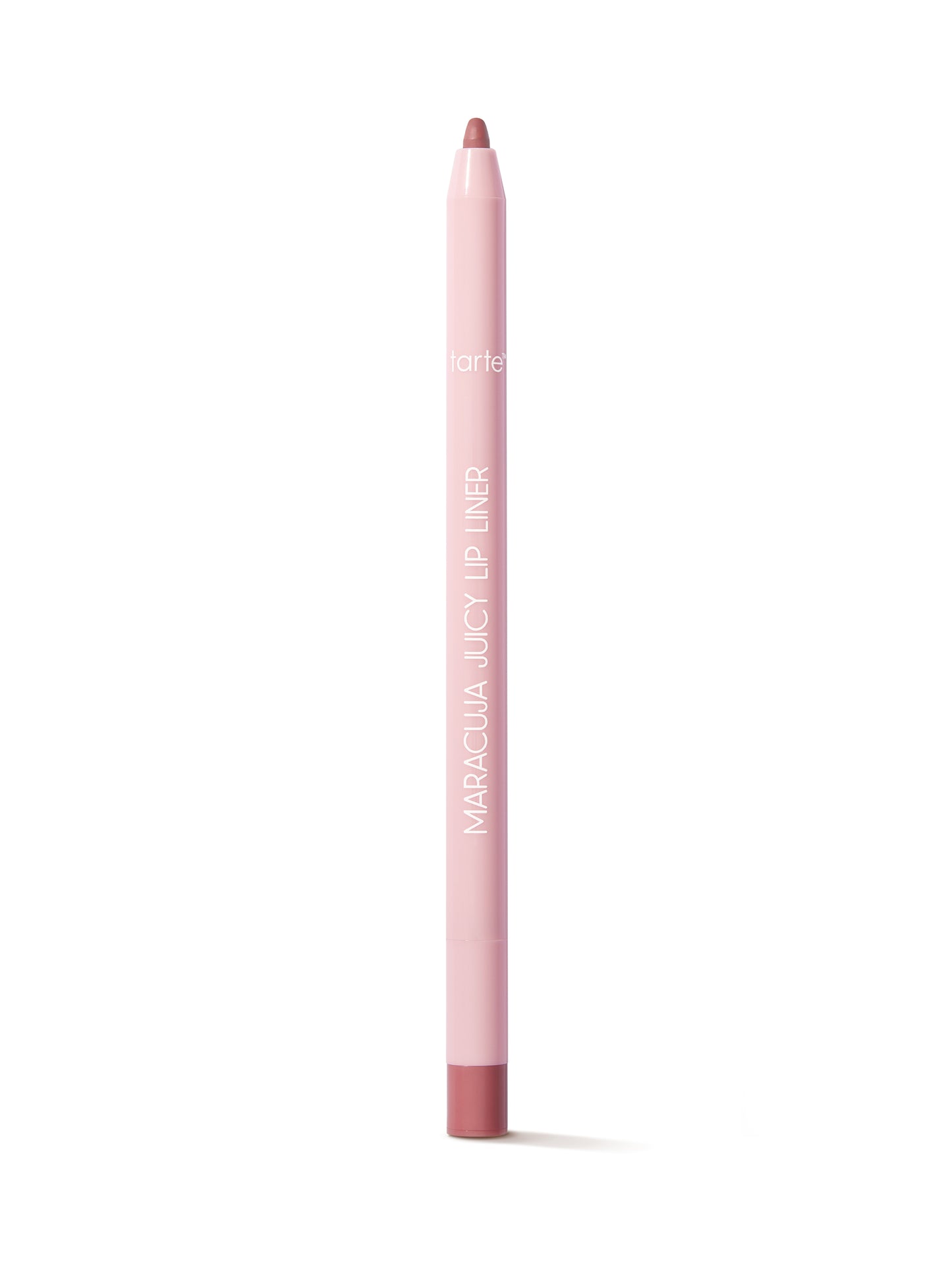 Lip liner pencil with brand name on a white background