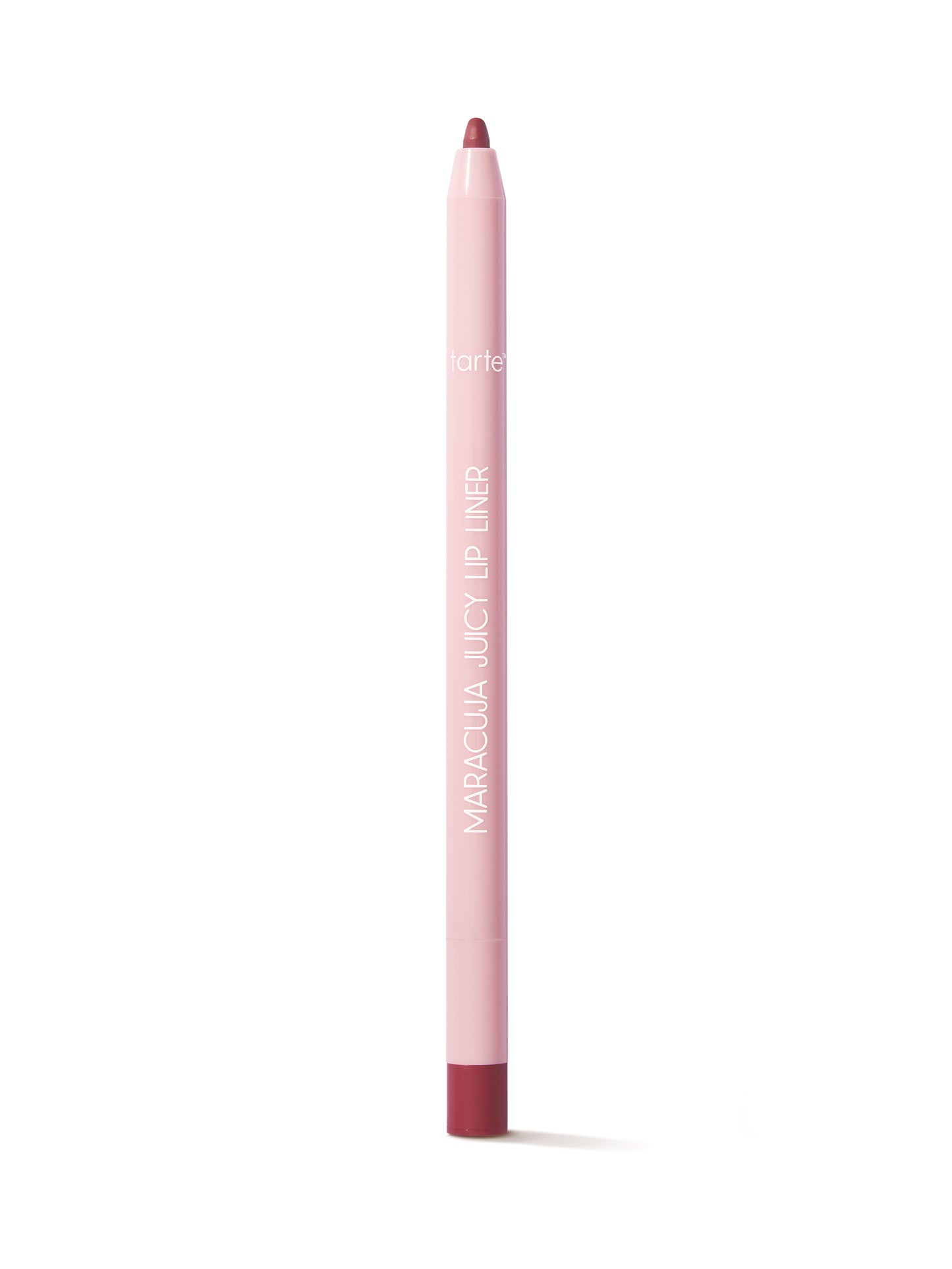 Lip liner pencil with brand name on a white background