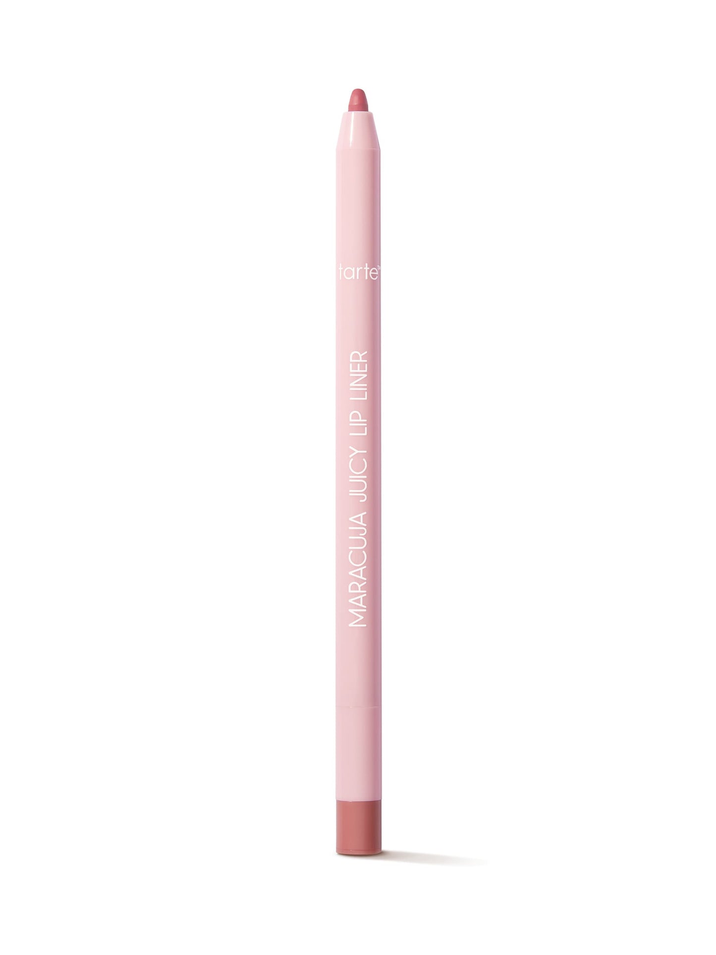 Lip liner pencil with brand name on a white background