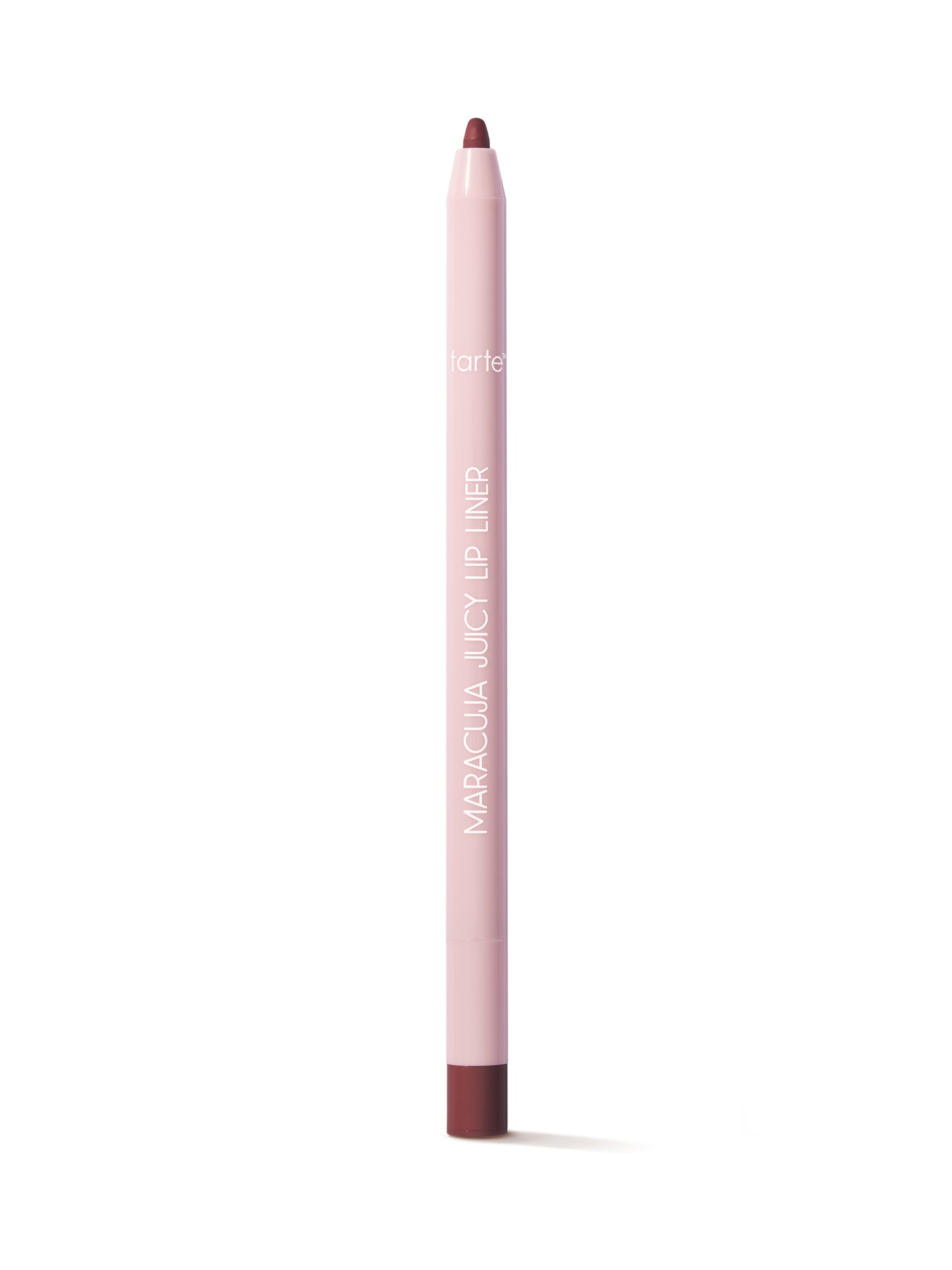 Lip liner pencil with brand name on a white background