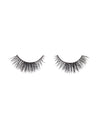 Pair of false eyelashes on a white background