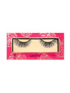 False eyelashes in a Tarte packaging with pink floral design