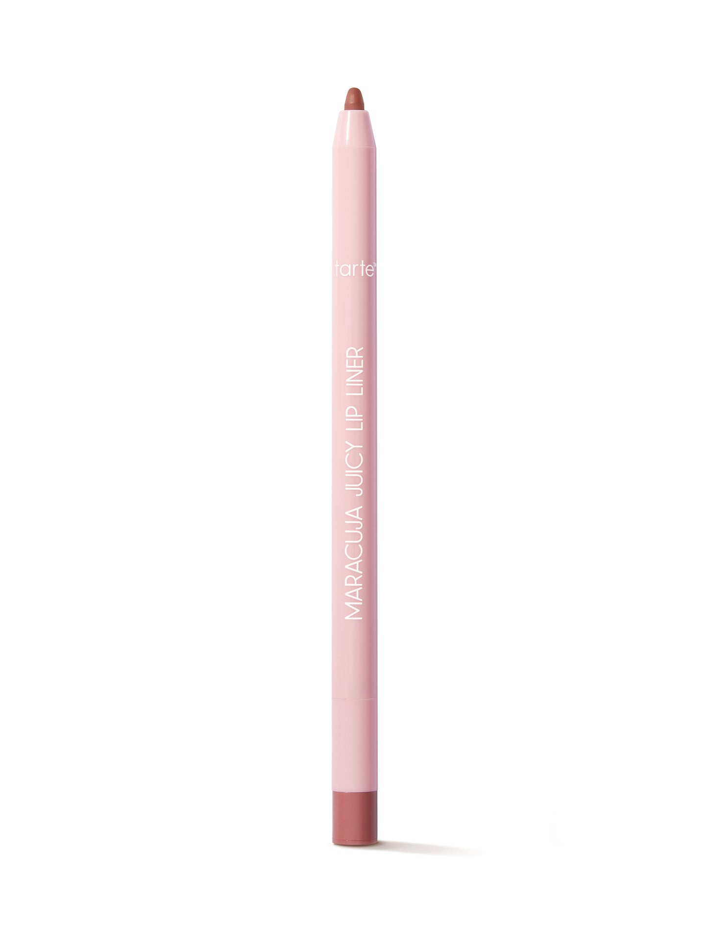 Lip liner pencil with brand name on a white background