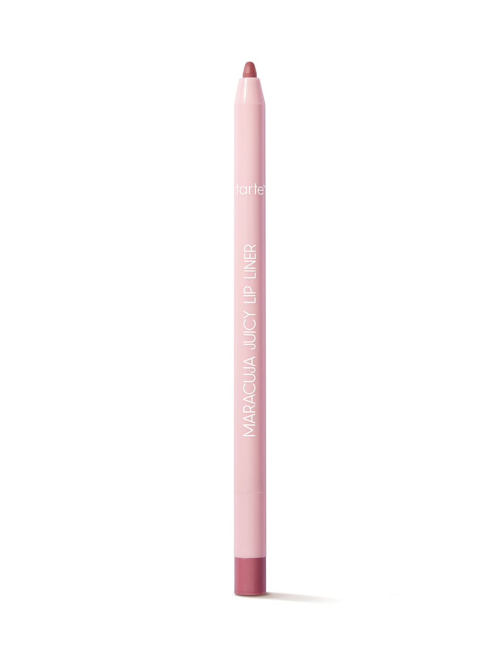 Lip liner pencil with brand name on a white background