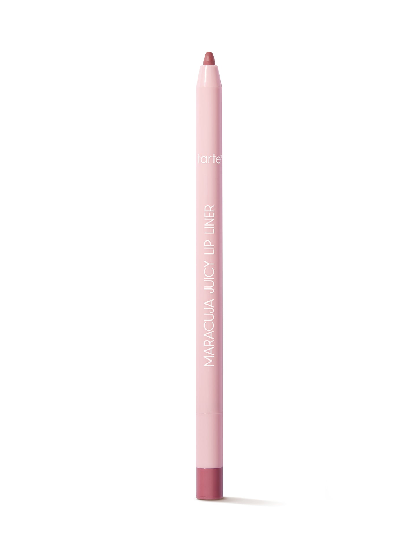 Lip liner pencil with brand name on a white background