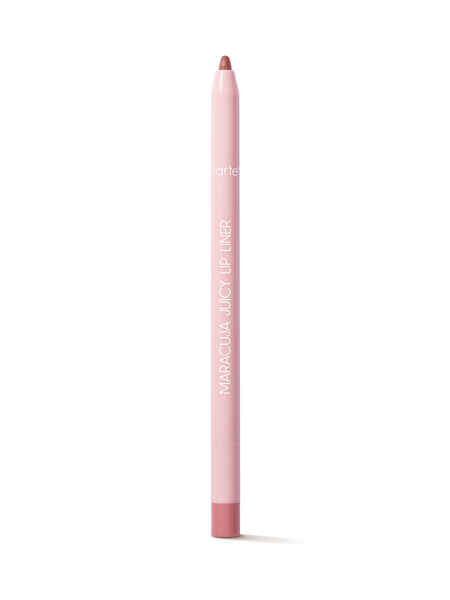 Lip liner pencil with brand name on a white background